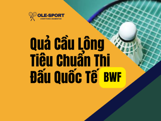 Quả Cầu Lông Tiêu Chuẩn Thi Đấu Quốc Tế